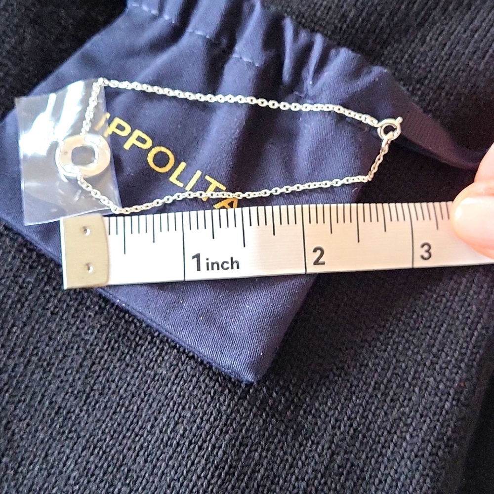 Ippolita Wavy Disc Station Bracelet. Sterling silver - Picture 5 of 5